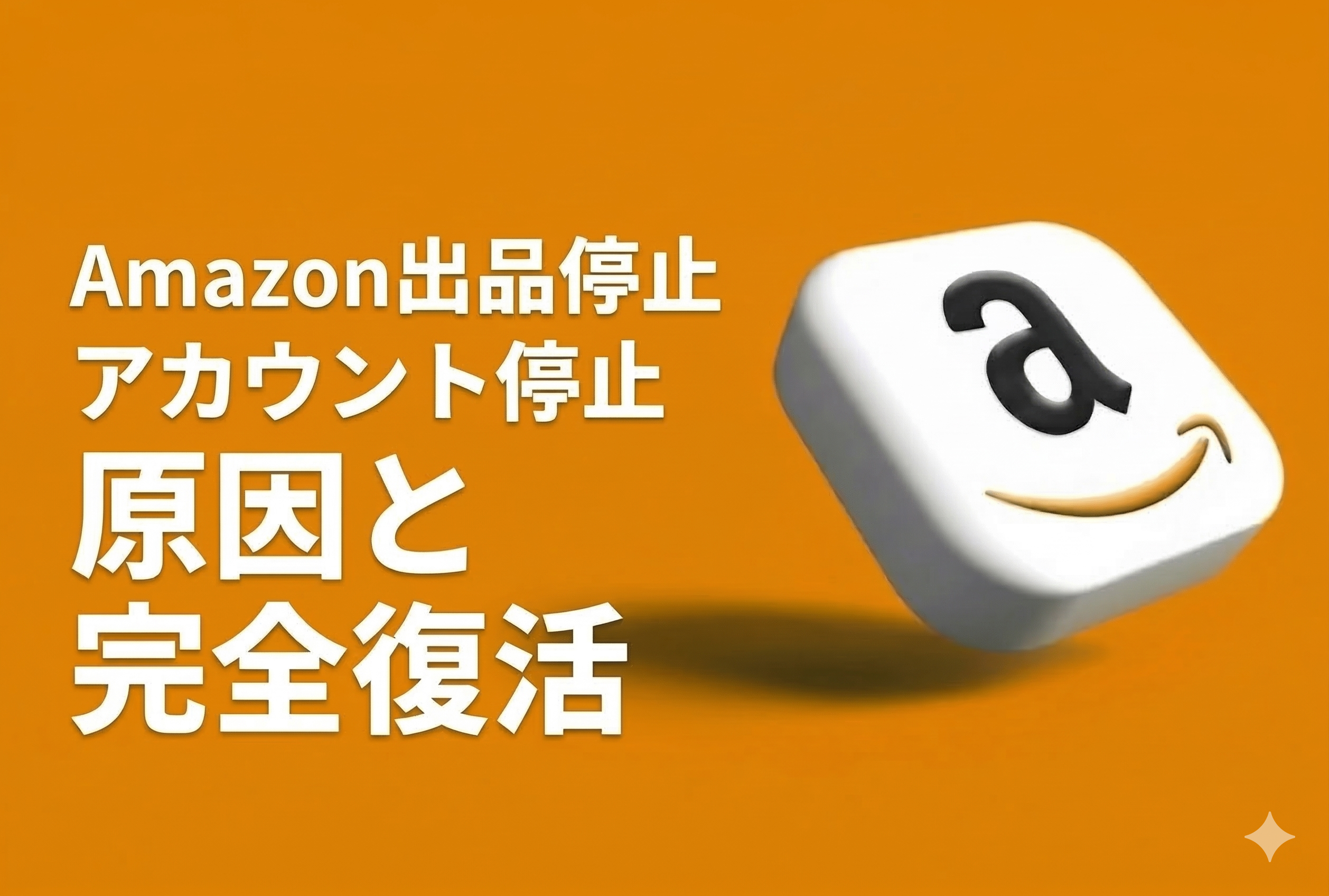 Amazon出品停止・アカウント停止の真の原因と完全復活（再開）マニュアル【2026年最新版・元Amazon出身者監修】